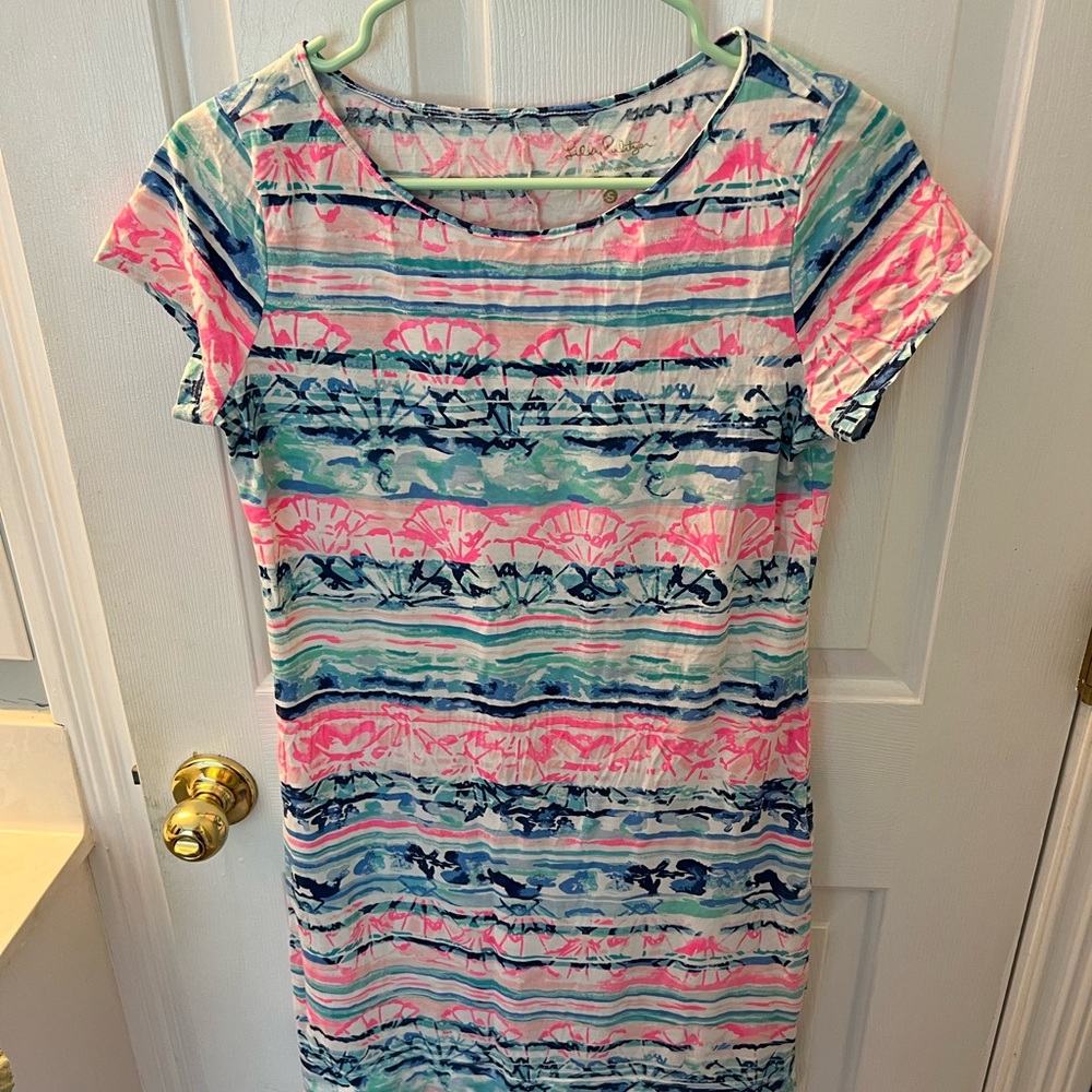 Lily Pullitzer. UPF 50 T shirt dress